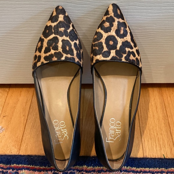 EUC Franco Sarto Animal Print Shoes - Picture 1 of 7